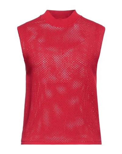 Federica Tosi Woman Sweater Red Size 10 Viscose, Polyester