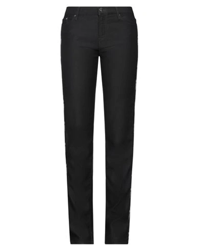 Karl Lagerfeld Jeans Woman Jeans Black Size 28 Cotton, Nylon, Lyocell, Elastane