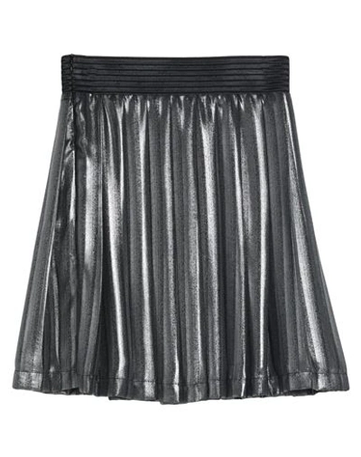 Marani Woman Mini Skirt Lead Size 4 Polyester In Grey