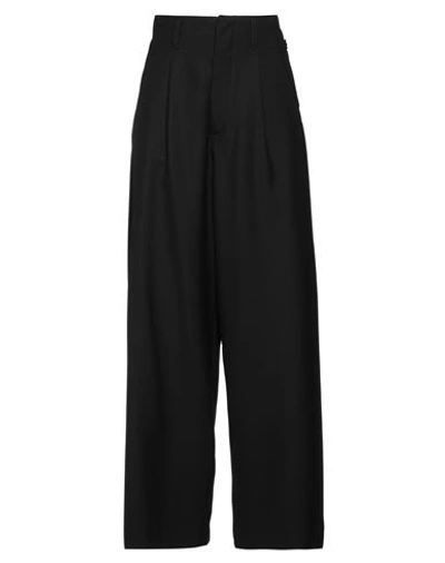 Ambush Woman Pants Black Size 6 Virgin Wool