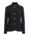 Rag & Bone Woman Suit Jacket Midnight Blue Size 8 Polyamide, Viscose, Virgin Wool In Blue