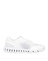 Geox Man Sneakers White Size 12.5 Textile Fibers