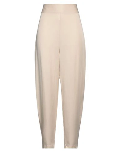 Alessio Bardelle Woman Pants Beige Size L Tencel