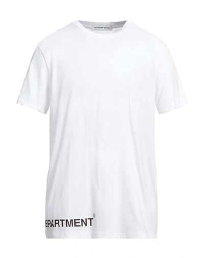 Department 5 Man T-shirt White Size Xxl Cotton