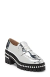 STUART WEITZMAN SOHO PEARL PLATFORM LOAFER