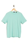 Theory Precise Cotton-jersey T-shirt In Blue Surf