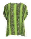 Essentiel Antwerp Woman T-shirt Green Size 6 Viscose