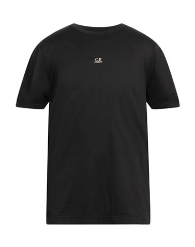 C.p. Company C. P. Company Man T-shirt Black Size 3xl Cotton