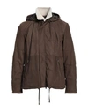 Stewart Man Jacket Brown Size Xl Soft Leather In Brown
