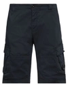 C.p. Company C. P. Company Man Shorts & Bermuda Shorts Midnight Blue Size 38 Cotton, Elastane