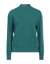 Bellwood Woman Sweater Emerald Green Size Xl Wool, Cashmere