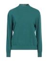 Bellwood Woman Sweater Emerald Green Size S Wool, Cashmere