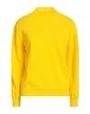 Bellwood Woman Sweater Yellow Size M Wool, Cashmere In Yellow