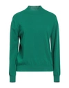 Bellwood Woman Sweater Green Size M Wool, Cashmere