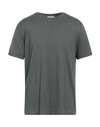 Boglioli Man T-shirt Grey Size Xl Cotton, Cashmere