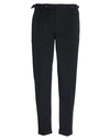 Berwich Man Pants Navy Size 38 Cotton, Elastane In Navy Blue