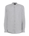 Emporio Armani Man Shirt Beige Size Xl Linen