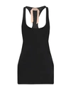 N°21 Woman Tank Top Black Size 8 Cotton