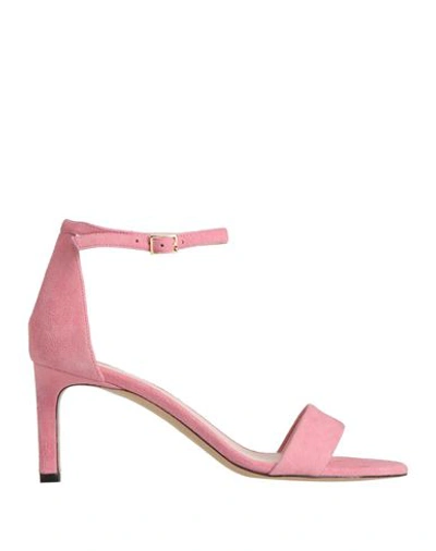 Hugo Boss Boss Woman Sandals Pink Size 10 Soft Leather