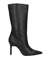 Paolo Mattei Woman Knee Boots Black Size 9 Soft Leather