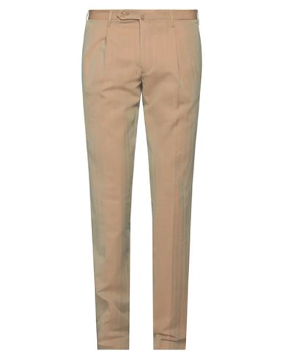 Rota Man Pants Sand Size 40 Cotton In Beige