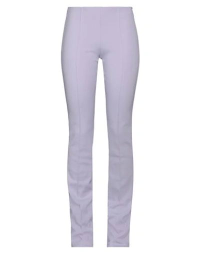 Sportmax Woman Pants Lilac Size L Polyamide, Elastane In Purple