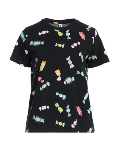 Moschino Woman Undershirt Black Size L Cotton, Elastane