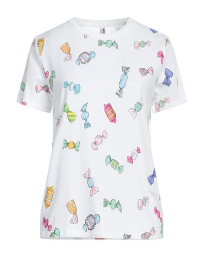 Moschino Woman Undershirt White Size Xl Cotton, Elastane