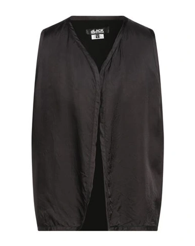 Comme Des Garçons Man Tailored Vest Black Size Xl Cupro, Rayon