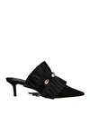 Jean-michel Cazabat Woman Mules & Clogs Black Size 8 Leather In Black