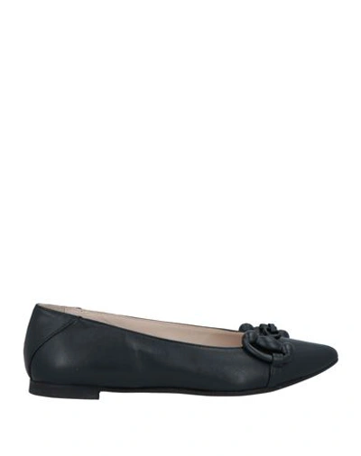 Gioia.a. Gioia. A. Woman Ballet Flats Black Size 7 Soft Leather In Black