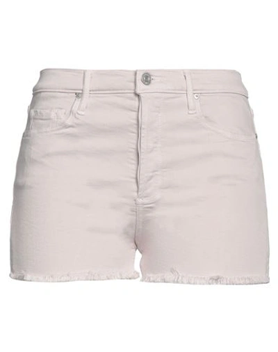 Black Orchid Womens Cut Off Striped Shorts In Pink