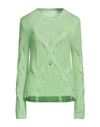 Patrizia Pepe Woman Sweater Acid Green Size 2 Viscose, Polyamide, Wool, Mohair Wool