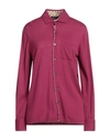 Svevo Woman Cardigan Garnet Size 14 Wool In Red