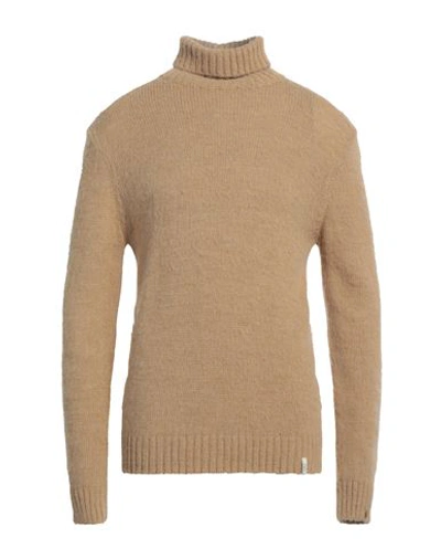 Bicolore® Bicolore Man Turtleneck Beige Size Xl Acrylic, Viscose, Wool, Alpaca Wool