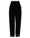 Emporio Armani Woman Pants Black Size 10 Polyester, Elastane In Black