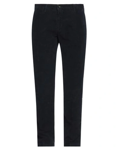 4/10 Four.ten Industry 4/10 Four. Ten Industry Man Pants Midnight Blue Size 30 Cotton, Elastane