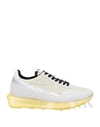 Rubber Soul Woman Sneakers Light Grey Size 11 Soft Leather, Textile Fibers In Grey