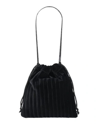 Anita Bilardi Woman Shoulder Bag Black Size - Textile Fibers