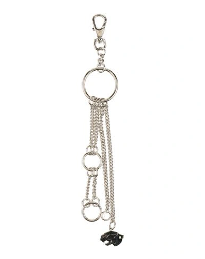 Valentino Garavani Woman Key Ring Silver Size - Metal