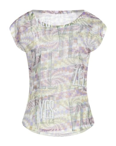 Yes Zee By Essenza Woman T-shirt Purple Size Xl Polyester