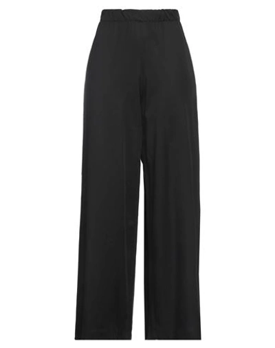 ALESSIO BARDELLE ALESSIO BARDELLE WOMAN PANTS BLACK SIZE M TENCEL