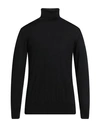 Ant/werp Man Turtleneck Black Size Xl Merino Wool