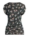 Emporio Armani Woman Sweater Dark Green Size 12 Viscose In Green
