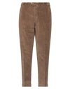 Pt Torino Man Pants Khaki Size 40 Cotton, Lyocell, Elastane In Beige