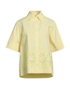 P.a.r.o.s.h P. A.r. O.s. H. Woman Shirt Light Yellow Size M Cotton