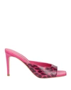 Bettina Vermillon Sandals In Pink