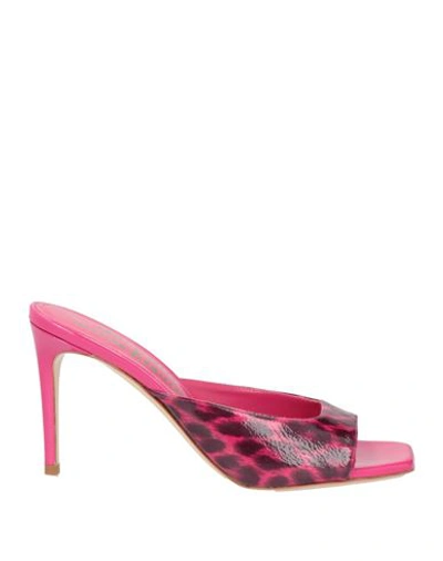 Bettina Vermillon Sandals In Pink