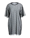 Gaelle Paris Gaëlle Paris Woman Mini Dress Black Size 8 Polyamide, Polyester In Black