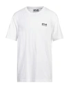 Golden Goose Logo Print Cotton T-shirt In White